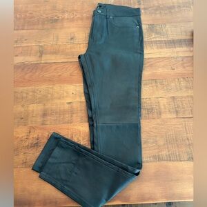 Maje genuine leather pants